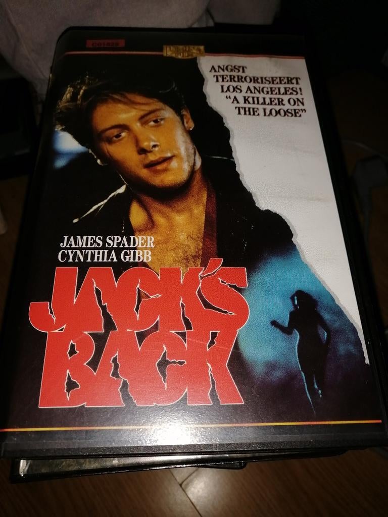 VHS ex-rental - Jack's Back, Vanaf 16 jaar, Ophalen of Verzenden, Gebruikt, Horror