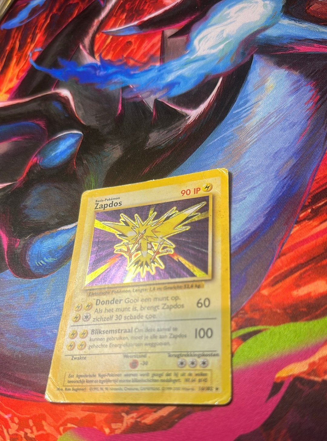Zapdos 16/102 base set (NL), Ophalen, Zo goed als nieuw