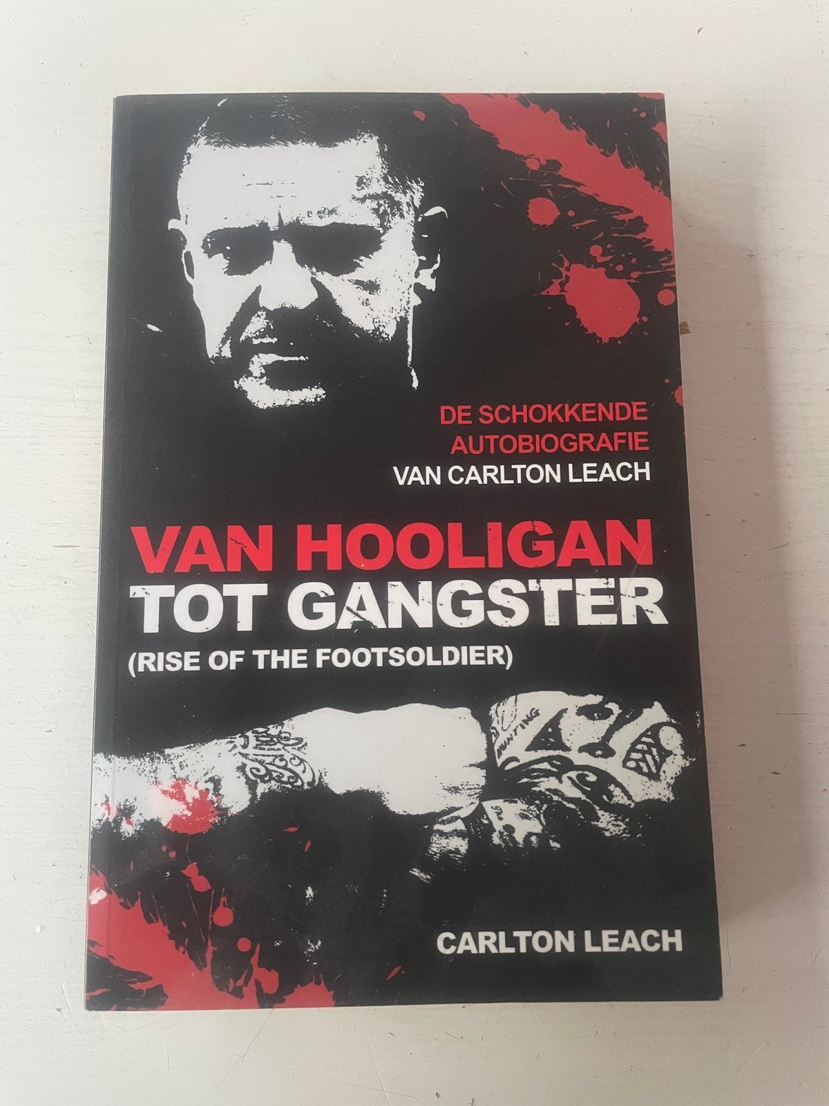 Carlton Leach - Van hooligan tot gangster, Ophalen, Zo goed als nieuw, Carlton Leach; Mike Fielder