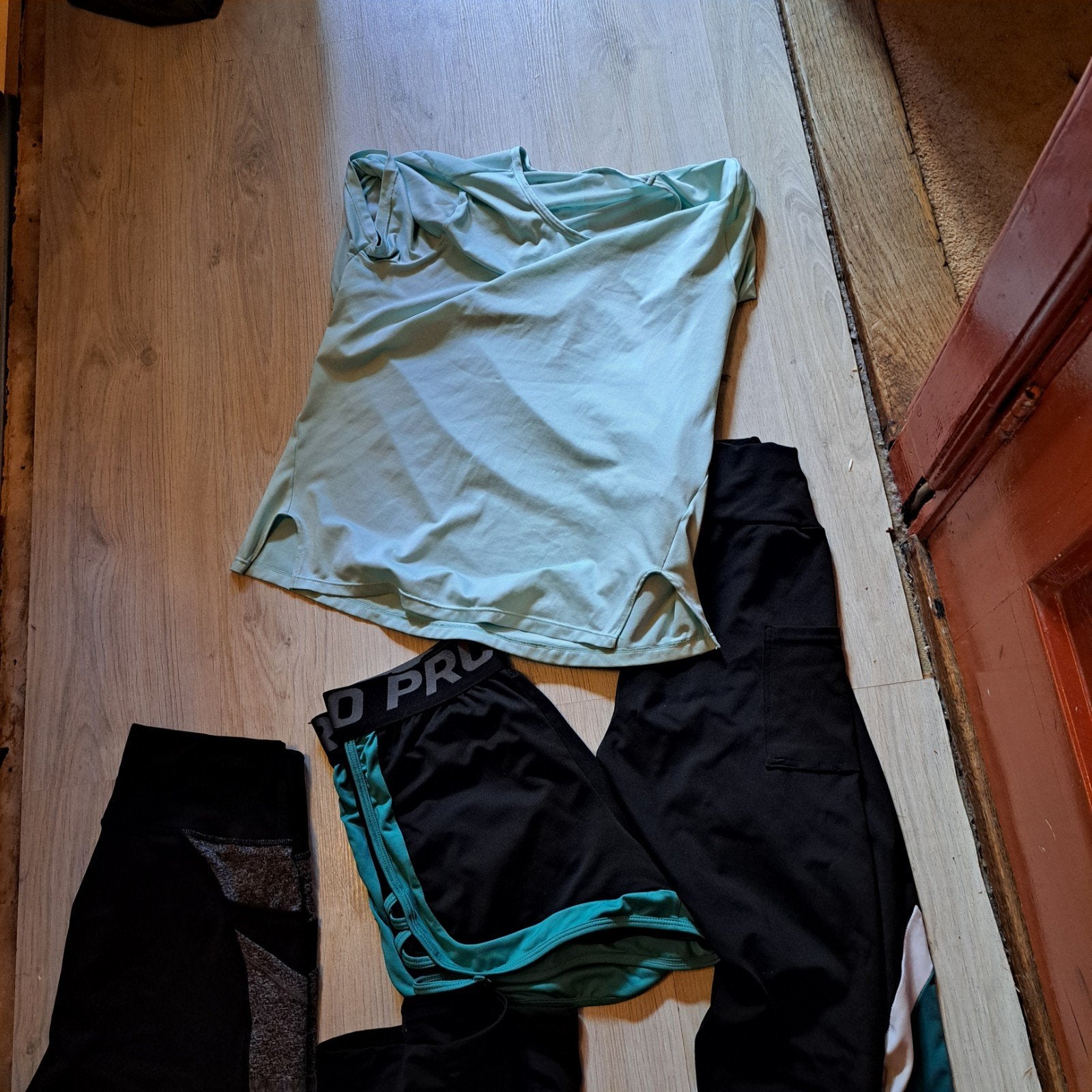 Sportkleding dames - diverse maten en kleuren, Zwart, Gedragen, Ophalen, Maat 38/40 (M)