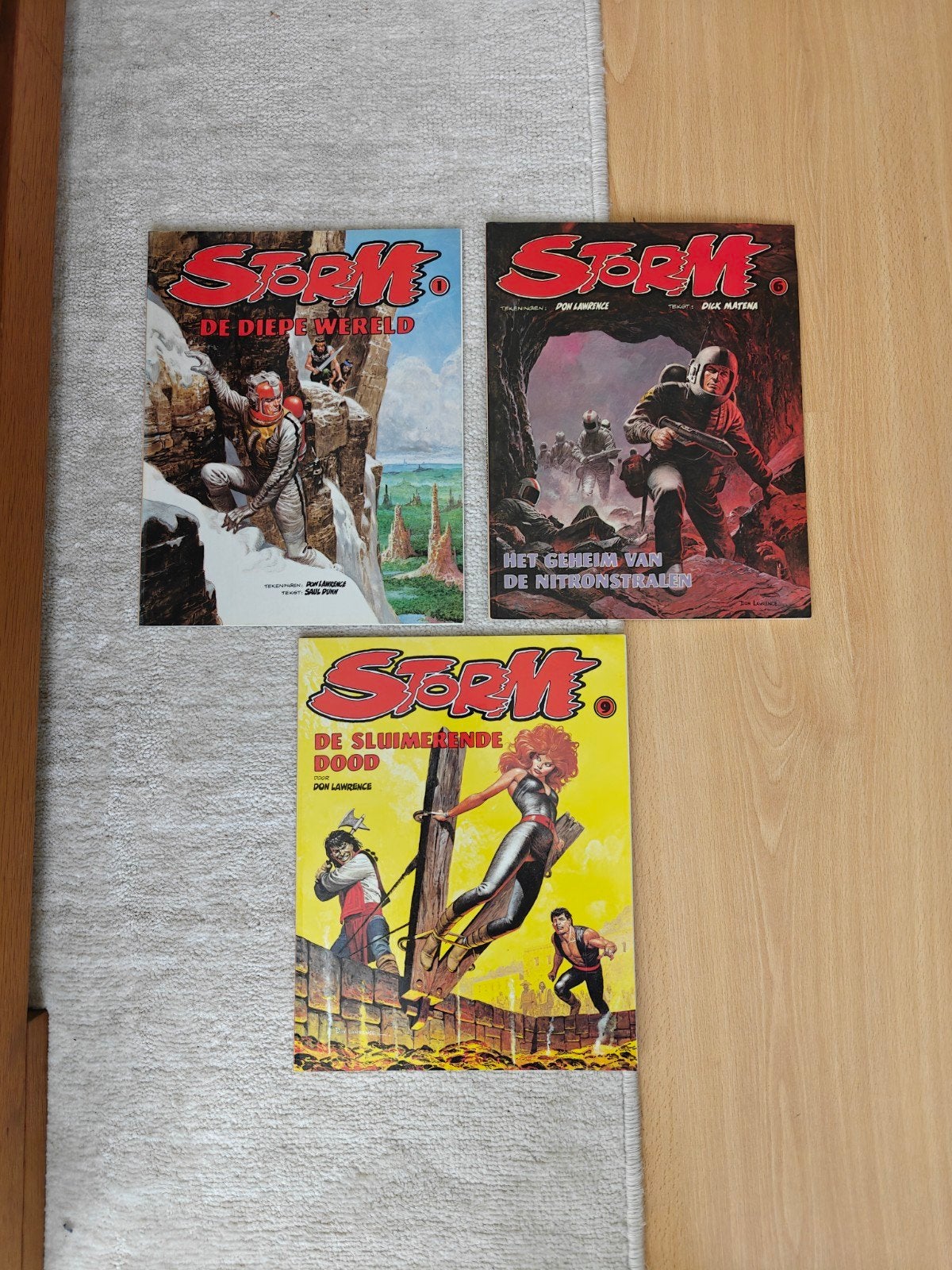 Storm stripboeken 3x, Meerdere stripboeken, Ophalen of Verzenden, Gelezen