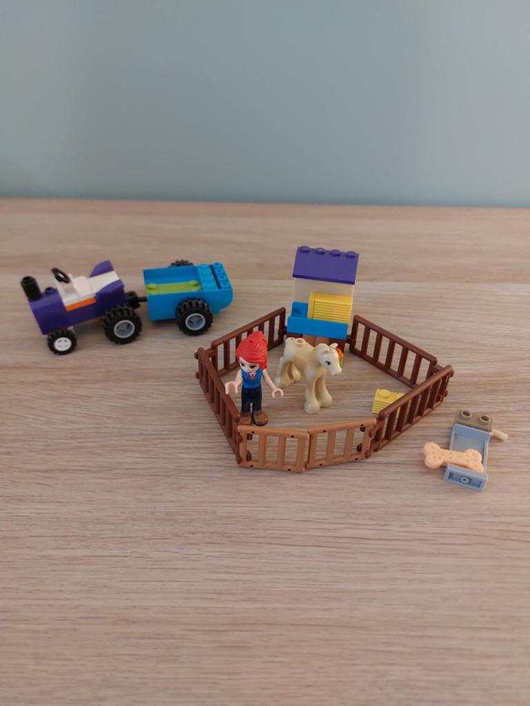 LEGO Friends Mia's Veulenstal Set (41003), Gebruikt, Lego, Friends, Ophalen of Verzenden
