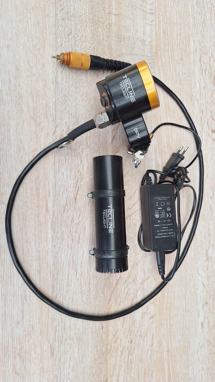 Tecline Teclight kabellamp, Ophalen of Verzenden, Gebruikt, Duiklamp