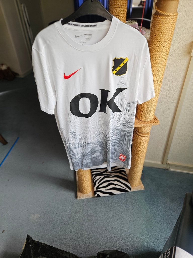 wedstrijdshirt NAC Poolse bevrijders, Sport en Fitness, Maat L, Verzenden, Nieuw, Shirt