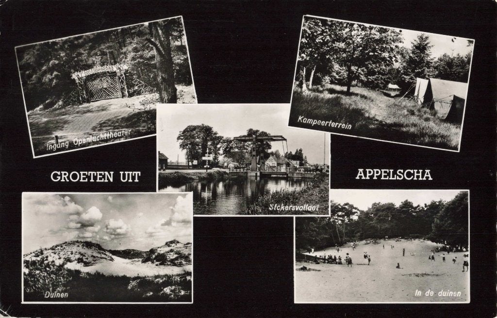 Appelscha Stokersverlaat Kampeerterrein Duinen L2826, Ophalen, 1960 tot 1980, Gelopen, Friesland
