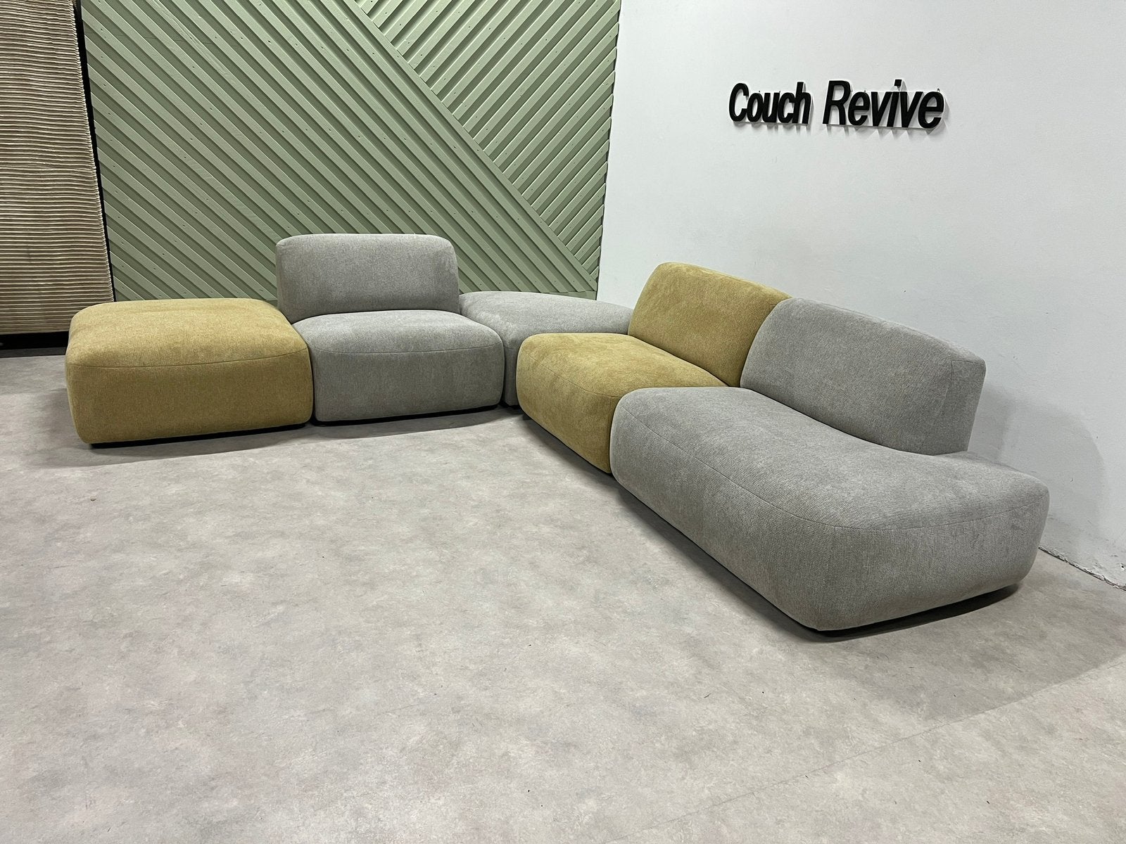 Modulaire Design Hoekbank| | GRATIS LEVERING, -, Verzenden, -, Zo goed als nieuw