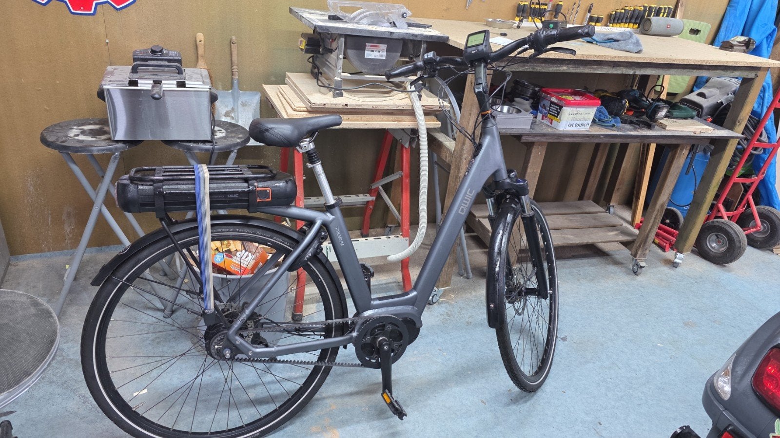 QWIC Premium elektrische fiets – Bewang middenmotor, Ophalen, Qwic, Zo goed als nieuw, 51 tot 55 cm