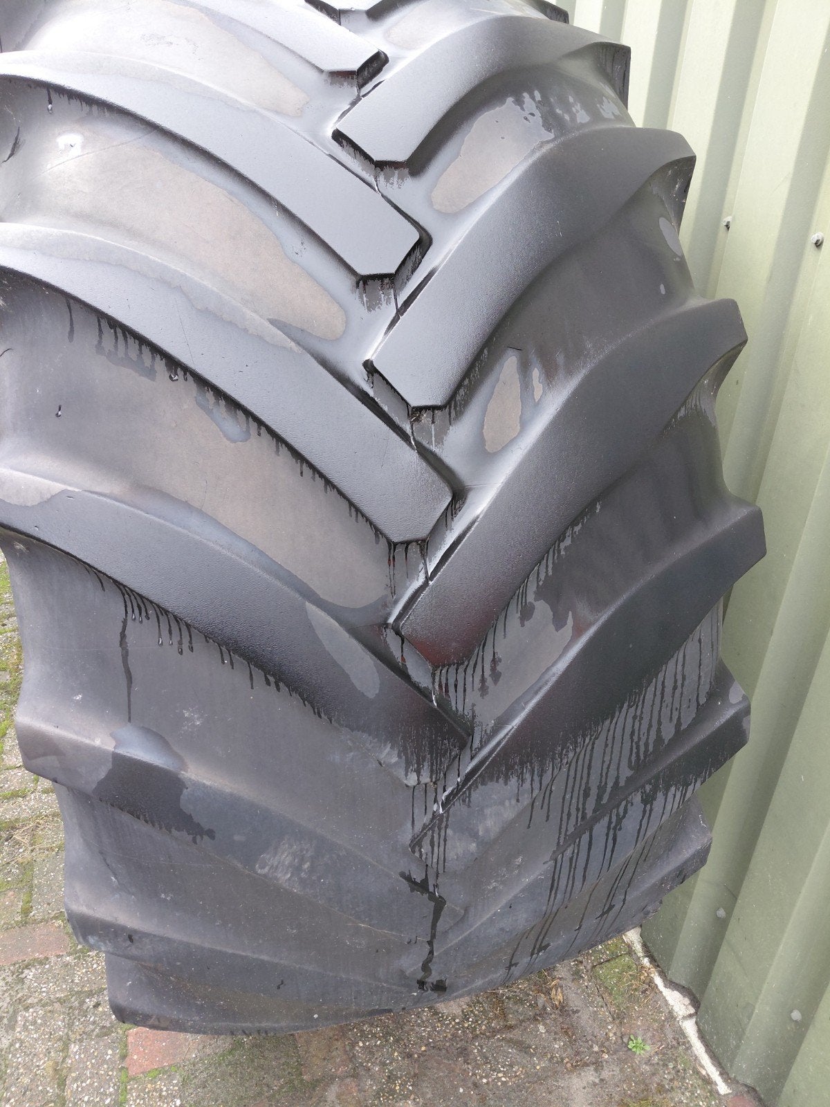 mitas 900/60r32   710/55r30 incl velgen Case puma., Ophalen