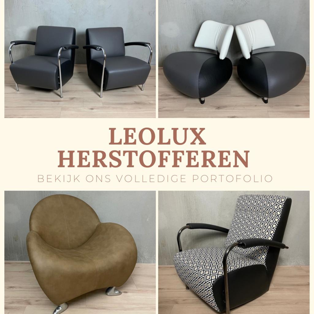 Leolux Meubelen Herstofferen - Beermann Design Stoffering, Ophalen of Verzenden, Zo goed als nieuw, 75 tot 100 cm