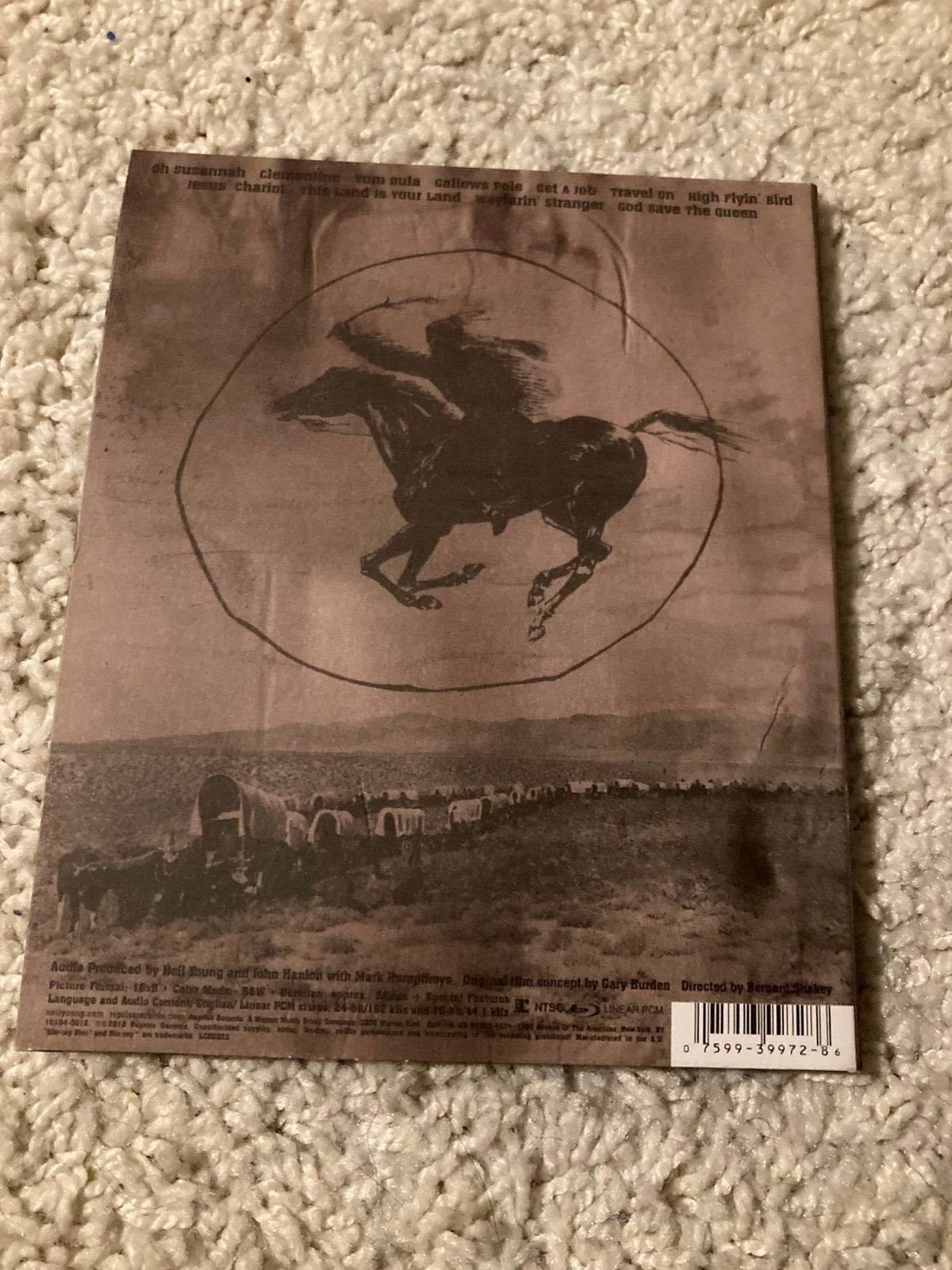 Neil Young - Americana blu-ray, Ophalen of Verzenden, Zo goed als nieuw