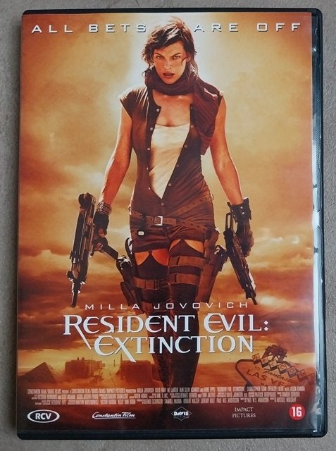 Resident Evil : Extinction (dvd), Engels, Vanaf 16 jaar, Ophalen of Verzenden, Zo goed als nieuw