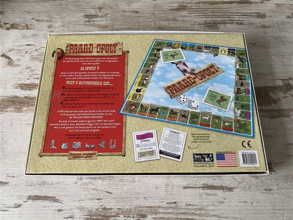 Paard-opoly word het beste paard van stal! [s412], Verzenden, Zo goed als nieuw