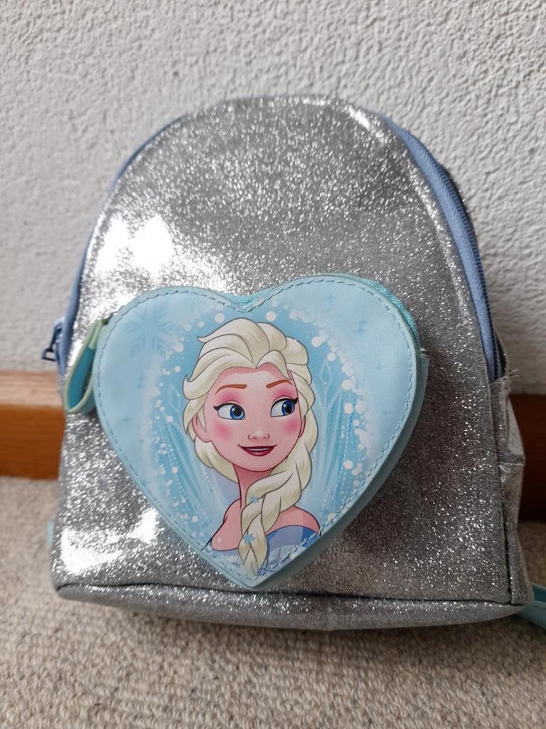Glitter Rugtas: Elsa en Anna uit Frozen, Ophalen of Verzenden, Nieuw, Overige kleuren, Overige typen