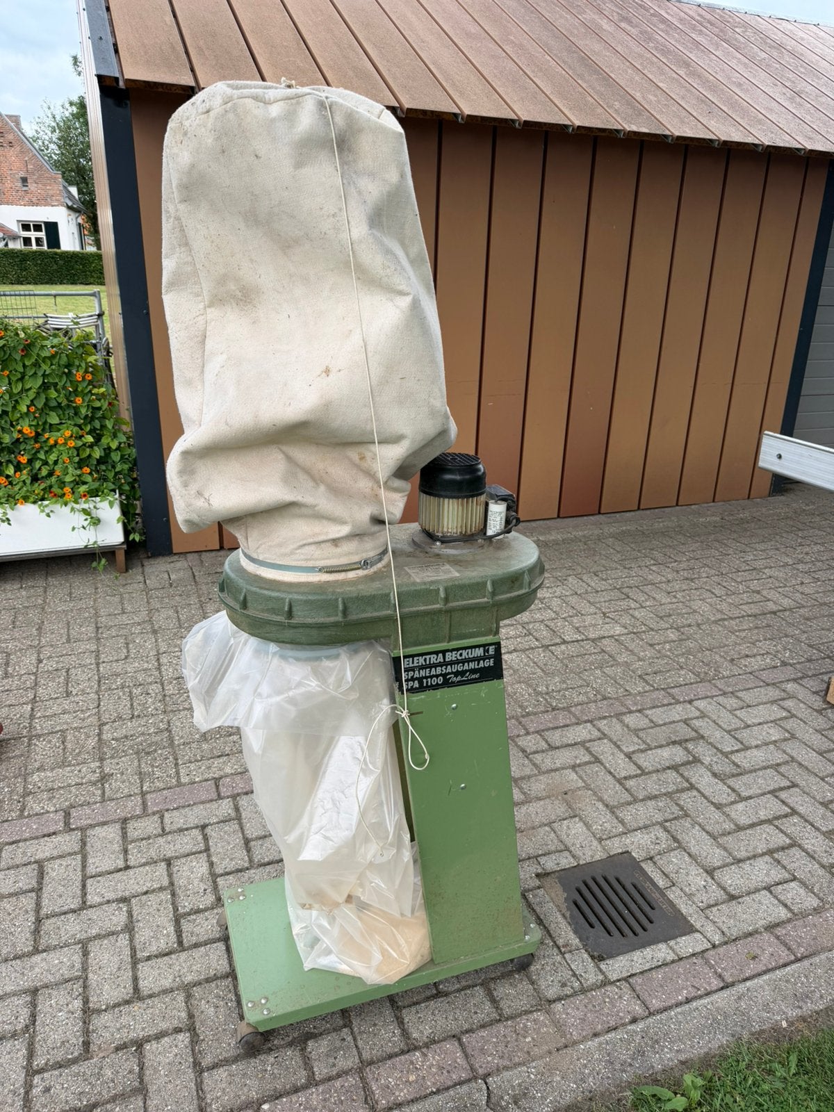 Elektra Beckum SPA 1100 afzuiginstallatie, Doe-het-zelf en Verbouw, Ventilatie en Afzuiging, Ophalen, Gebruikt, Afzuiger
