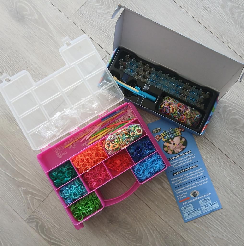 Loom set compleet om armbandjes te maken, Hobby en Vrije tijd, Knutselen, Ophalen of Verzenden