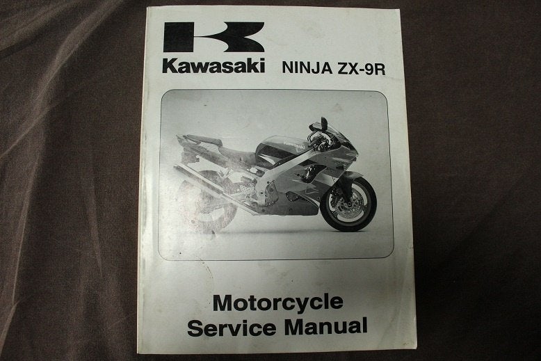 Kawasaki ZX-9R Ninja 2000 motorcycle owner's manual ZX900-E1, Ophalen of Verzenden, Kawasaki