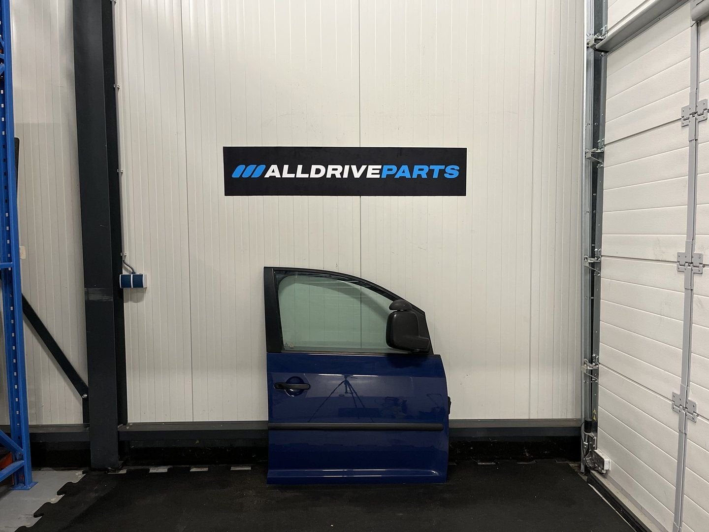 Volkswagen Caddy Voorportier rechts blauw LA5C 2K0831056B, Auto-onderdelen, Gebruikt, -, Deur, -
