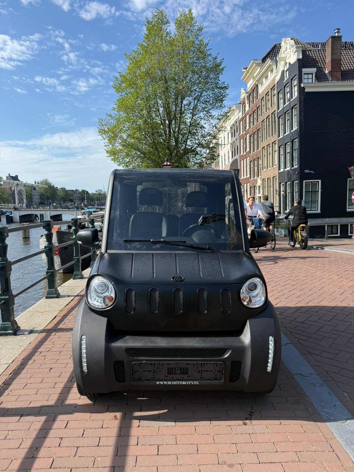 Move Citycar - 2024 - 5300 km - Black Edition - nieuwstaat, Diversen, Zo goed als nieuw, 16 km/u of meer, 46 km of meer, Ophalen