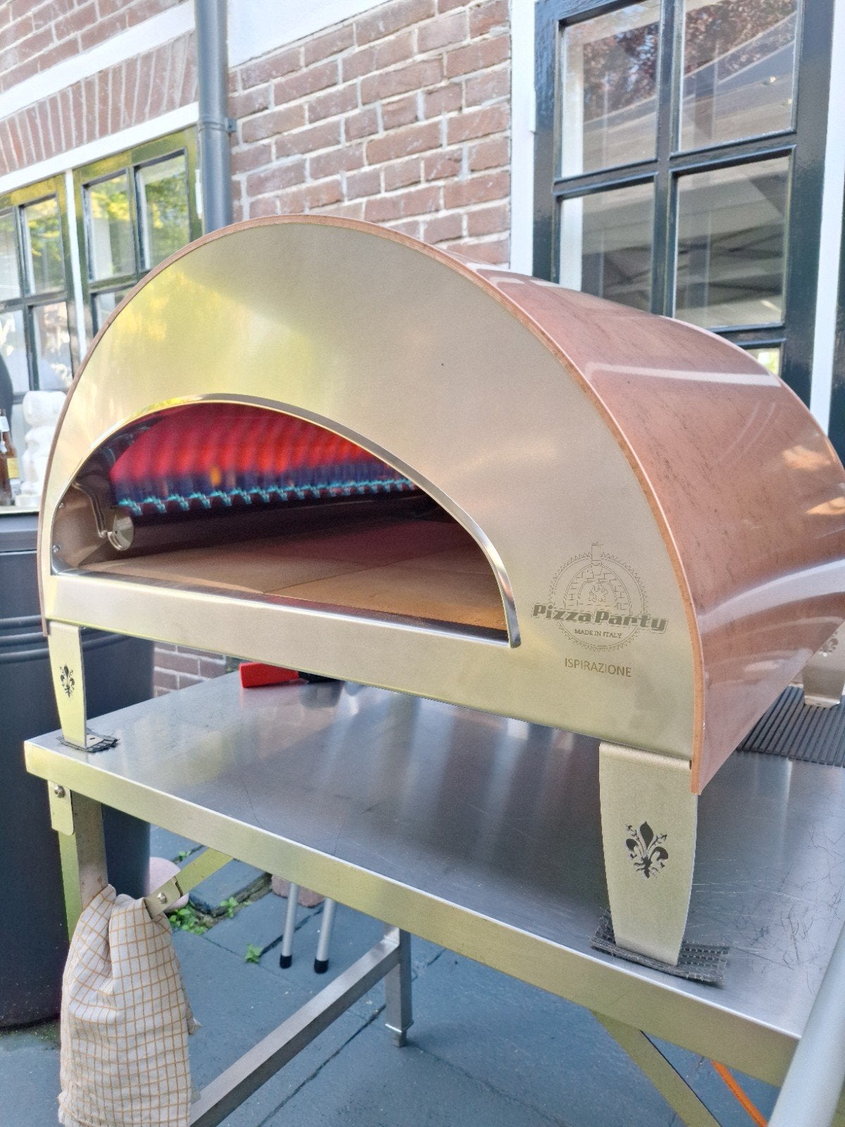 Pizza Party Ispirazione pizzaoven – als nieuw!, Ophalen of Verzenden, Zo goed als nieuw, Pizza Party Oven