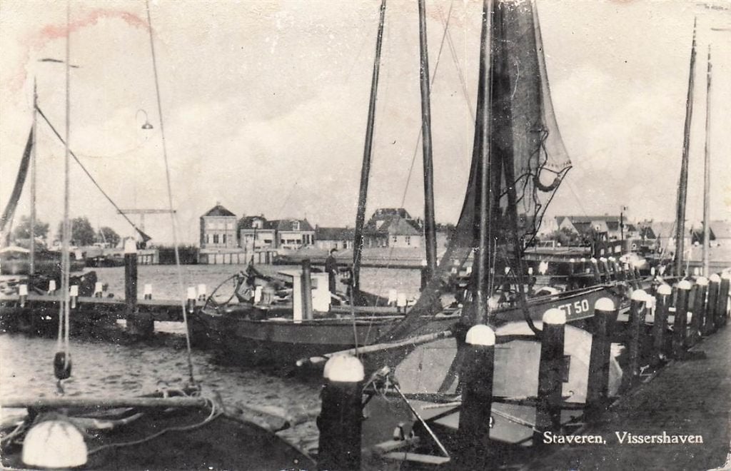 703-478-029 Stavoren Staveren Vissershaven, Verzenden, Voor 1920, Friesland