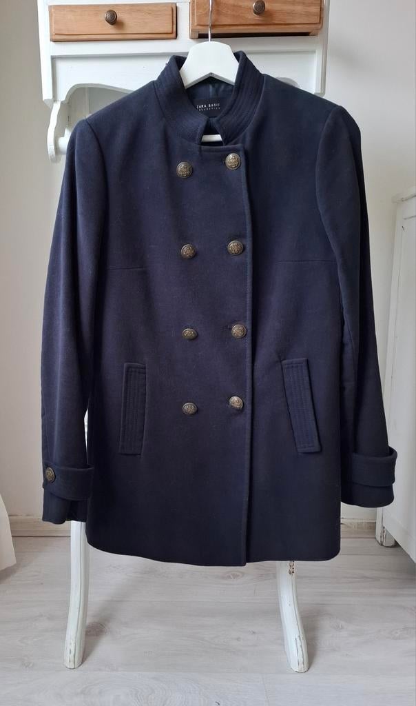 Zara jas mt. XS, Verzenden, Nieuw, Maat 34 (XS) of kleiner, Blauw