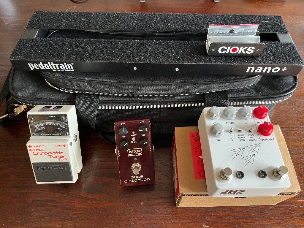 Pedalboard and Various Pedals, Muziek en Instrumenten, Effecten, Ophalen of Verzenden, Zo goed als nieuw, Delay of Echo