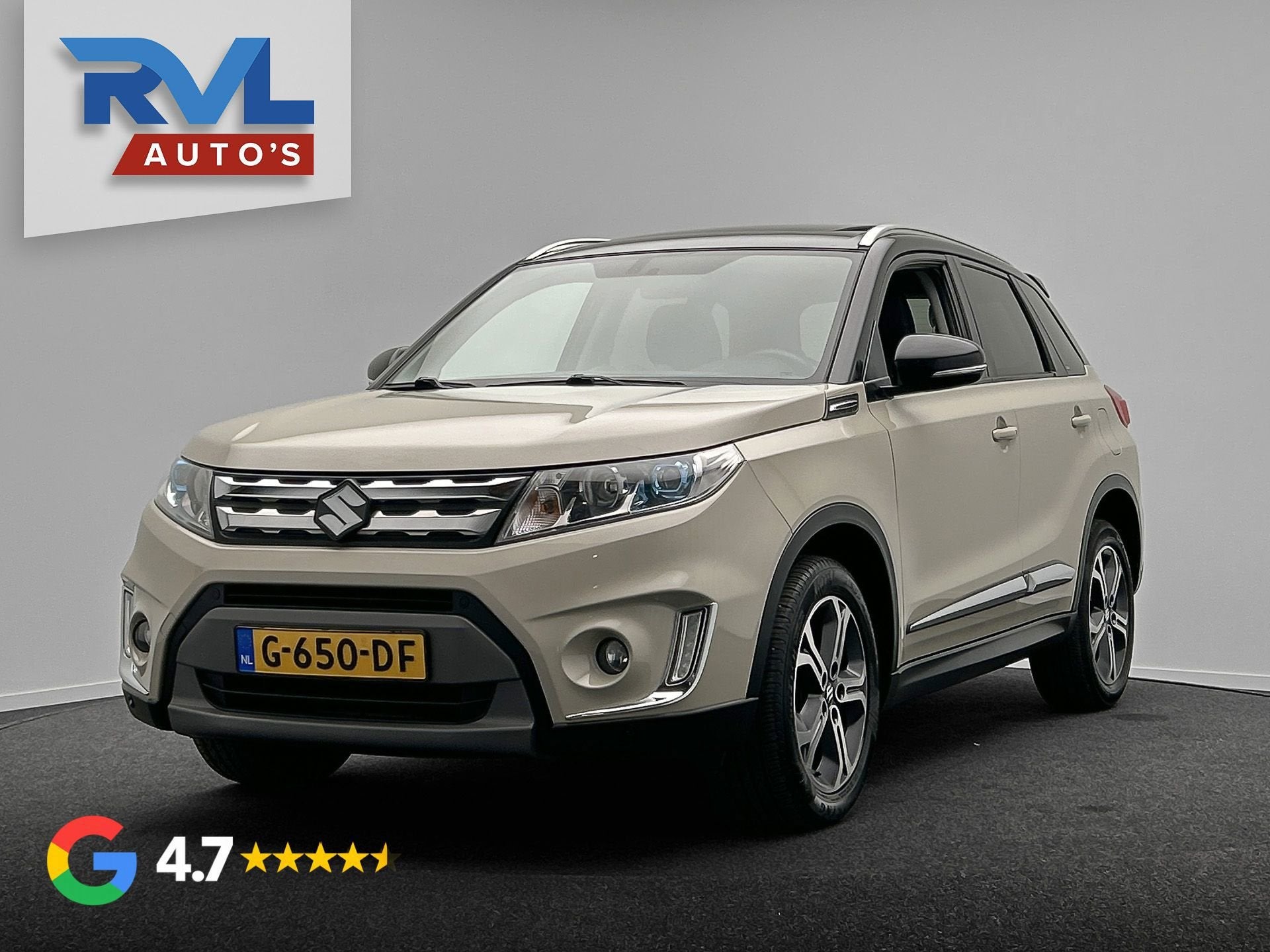 Suzuki Vitara 1.6 High Executive | Panoramadak | Leder | Cam, Voorwielaandrijving, Gebruikt, 4 cilinders, 400 kg