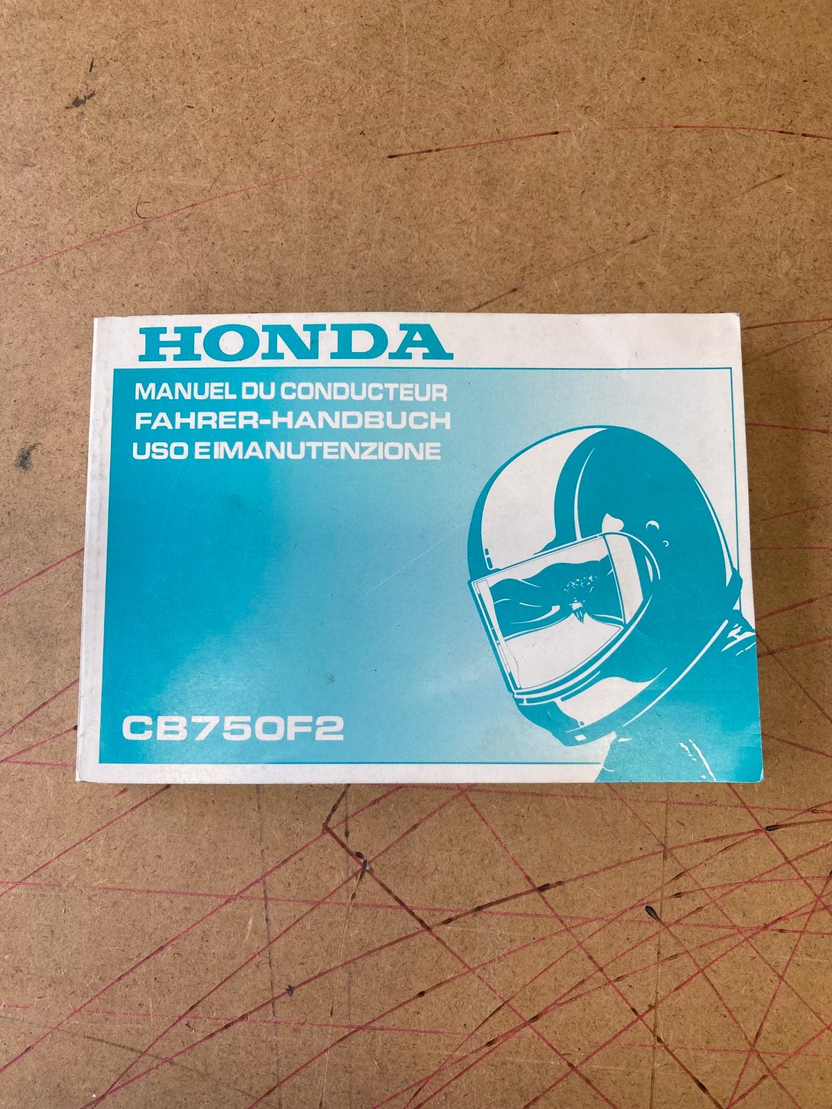 Origineel instruktieboekje HONDA CB750F2 div. Talen, Ophalen of Verzenden, Honda
