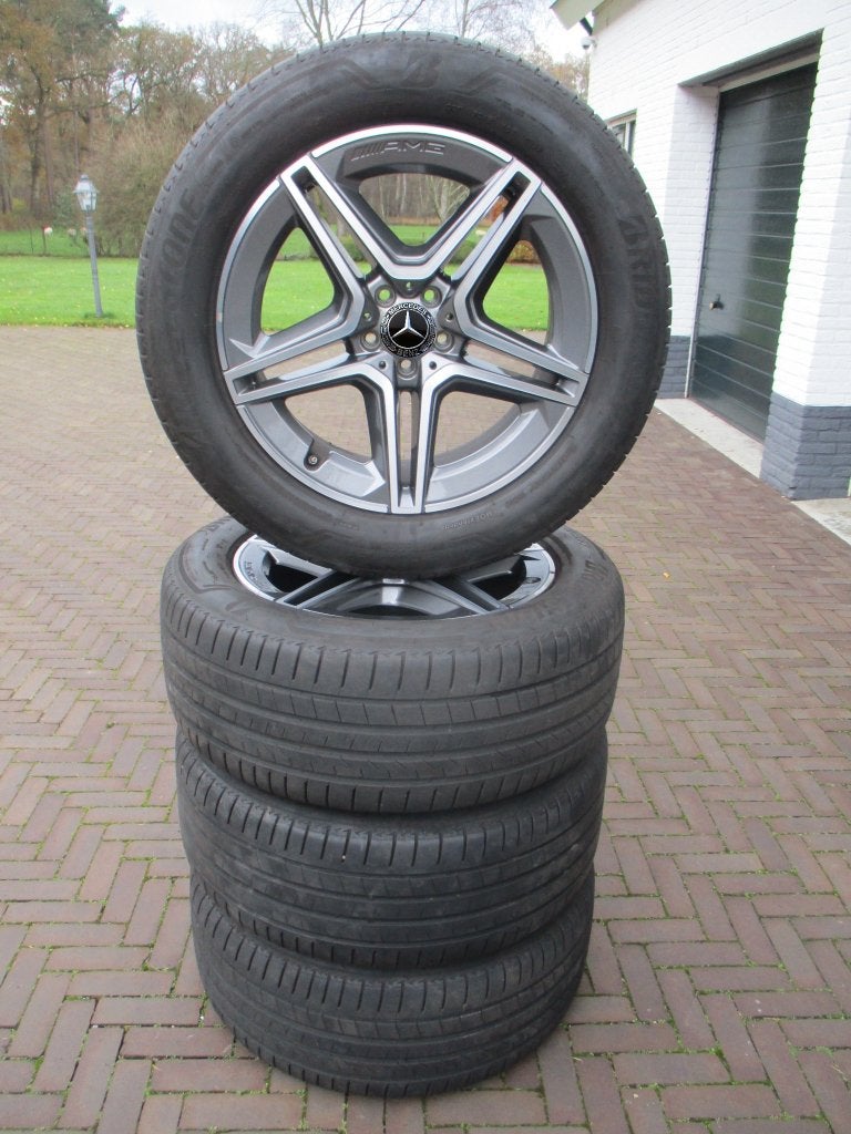 Mercedes GLE 20 inch 53 amg velgen IZGST X167 C167 breedset, Auto-onderdelen, Banden en Velgen, Gebruikt, 275 mm, Banden en Velgen