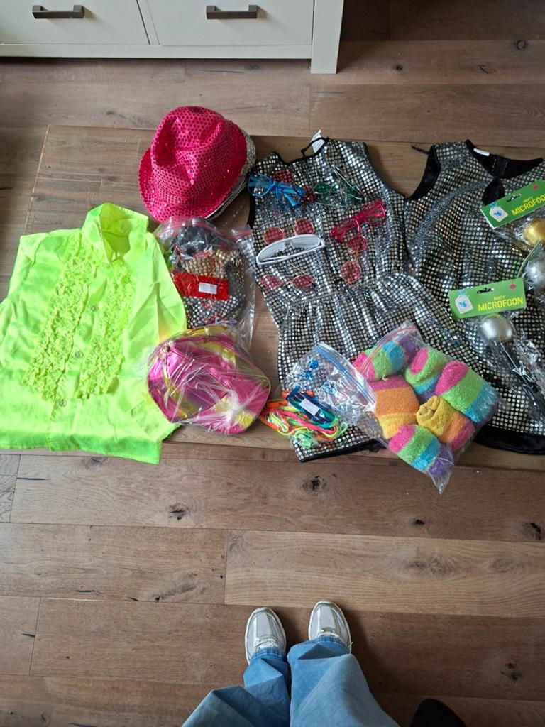 Discostet verkleed kleding, Ophalen of Verzenden
