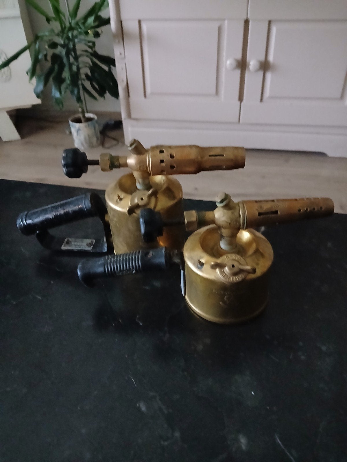 Benzinne branders carbid fietslamp, Ophalen of Verzenden