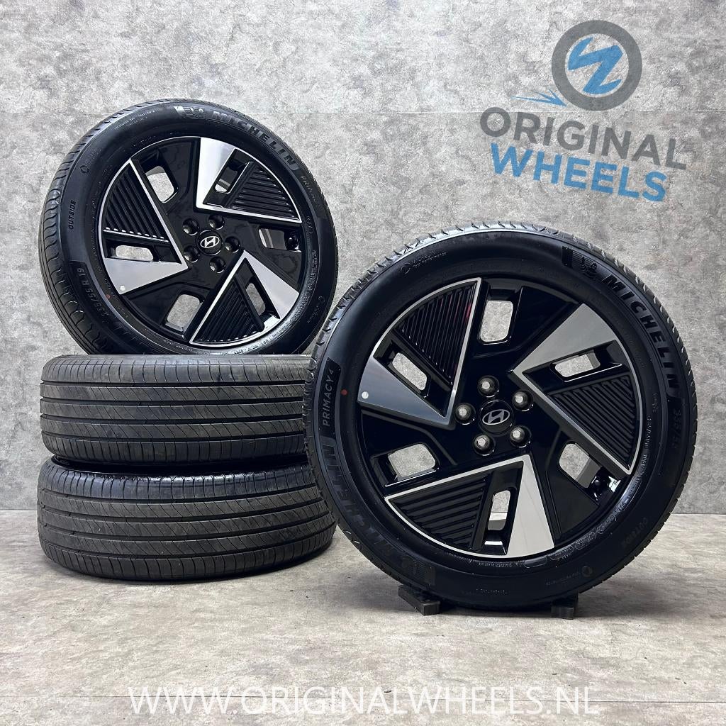 19 inch originele velgen + zomerbanden Hyundai Ioniq 5, Auto-onderdelen, Banden en Velgen