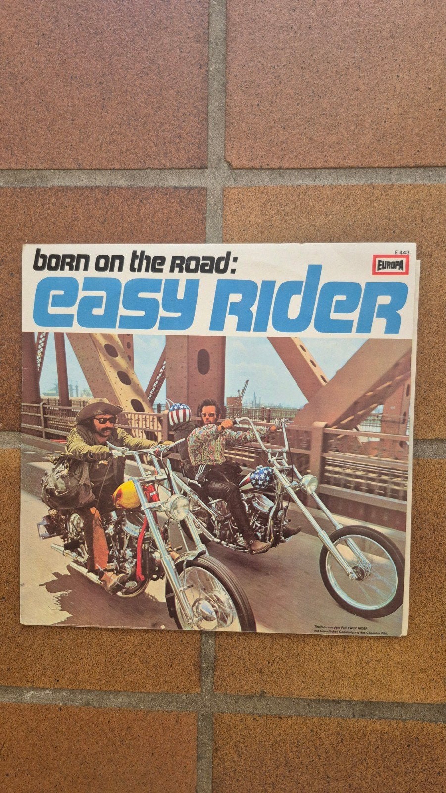Born on the Road: Easy Rider LP - Europa (E 443), LP, Gebruikt, Ophalen of Verzenden, Classic Rock