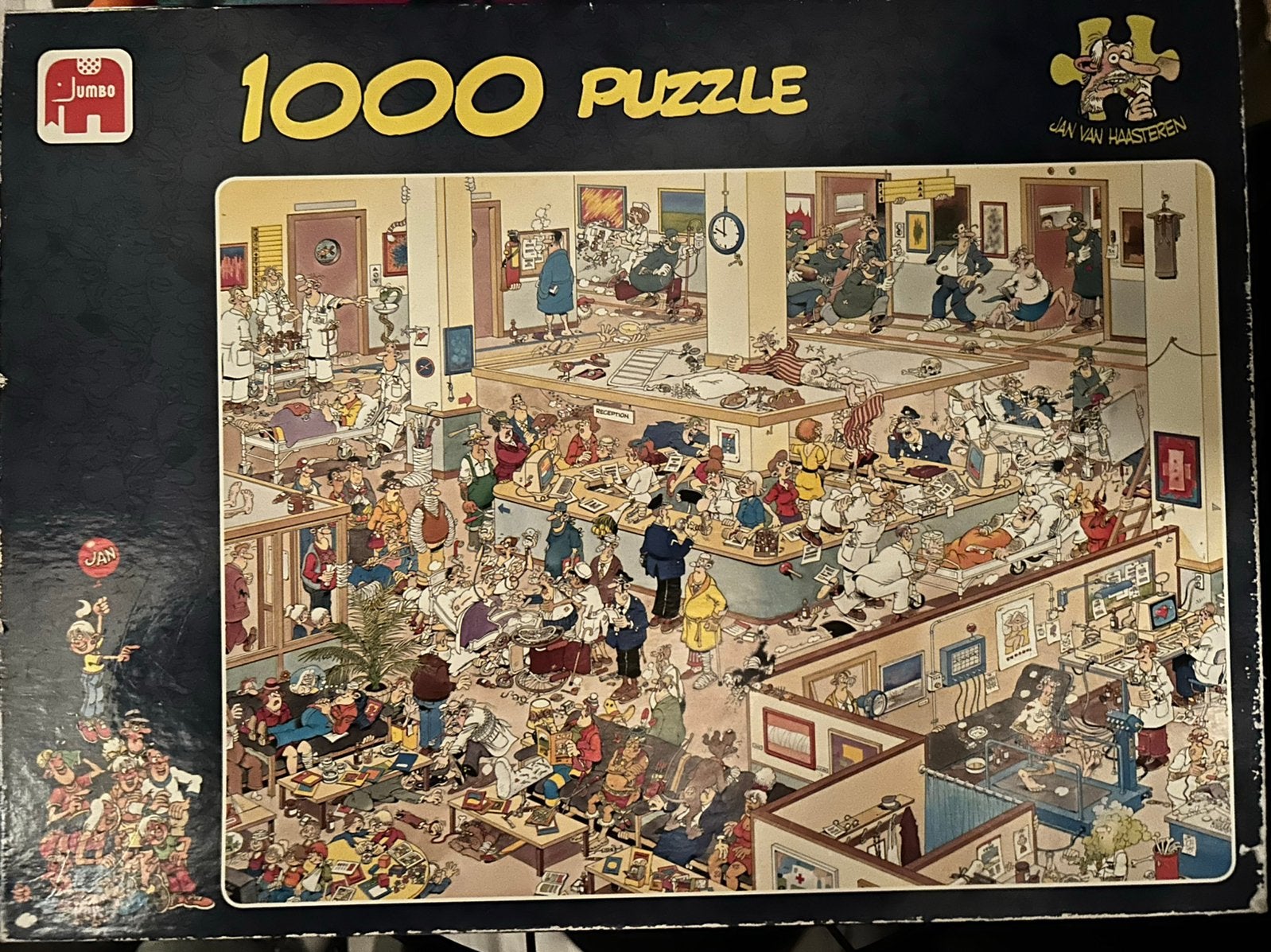 Jan van haasteren van harte beterschap 1000 stukjes