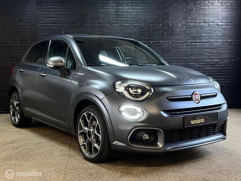 Fiat 500X Firefly Sport 1e EIG AUTOMAAT LEDER CAMERA KEYLESS, Gebruikt, 500X, Leder, Bedrijf