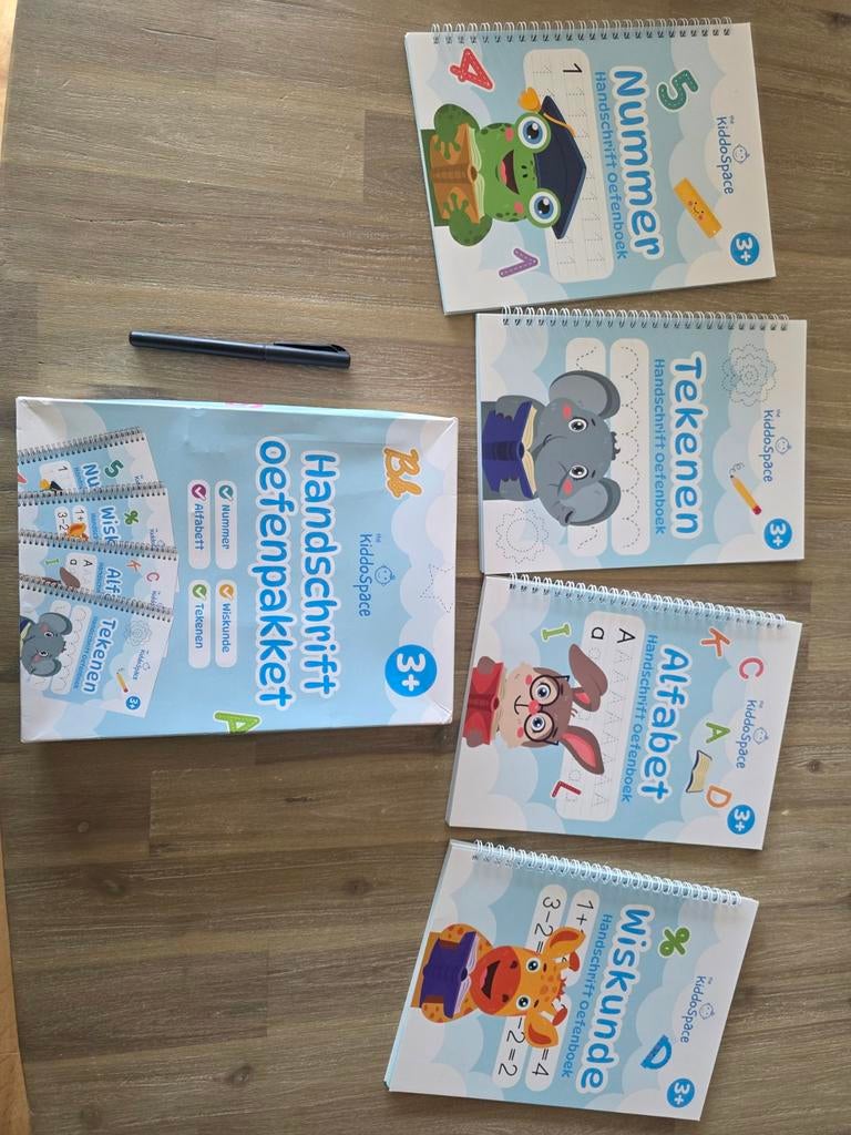 Handschrift oefenpakket met verdwijnende  inkt., Boeken, Verzenden, Zo goed als nieuw
