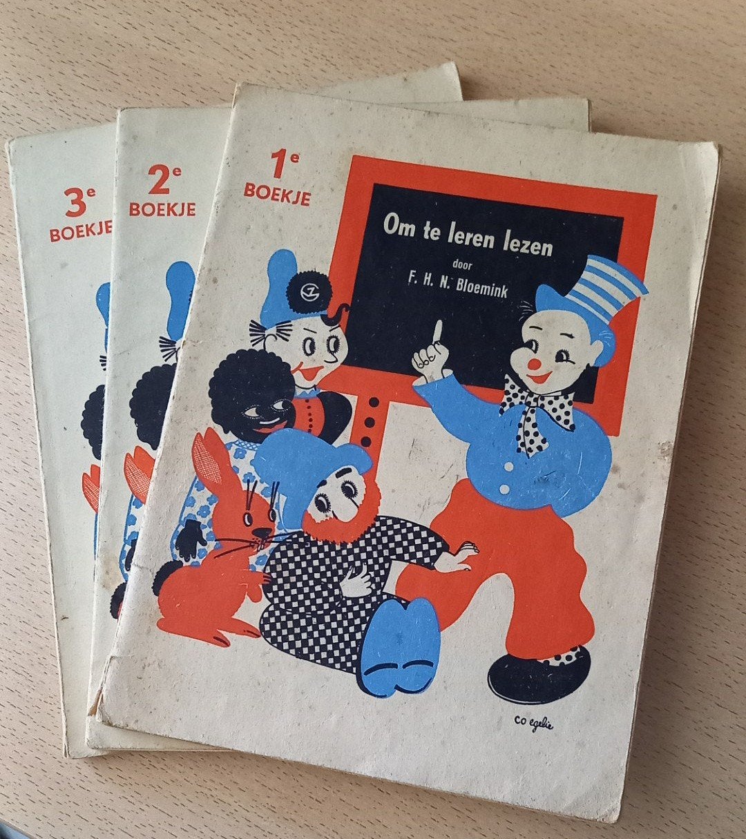 Vintage basisschool boekjes, Boeken, Ophalen of Verzenden, Gelezen, Overige niveaus, Nederlands