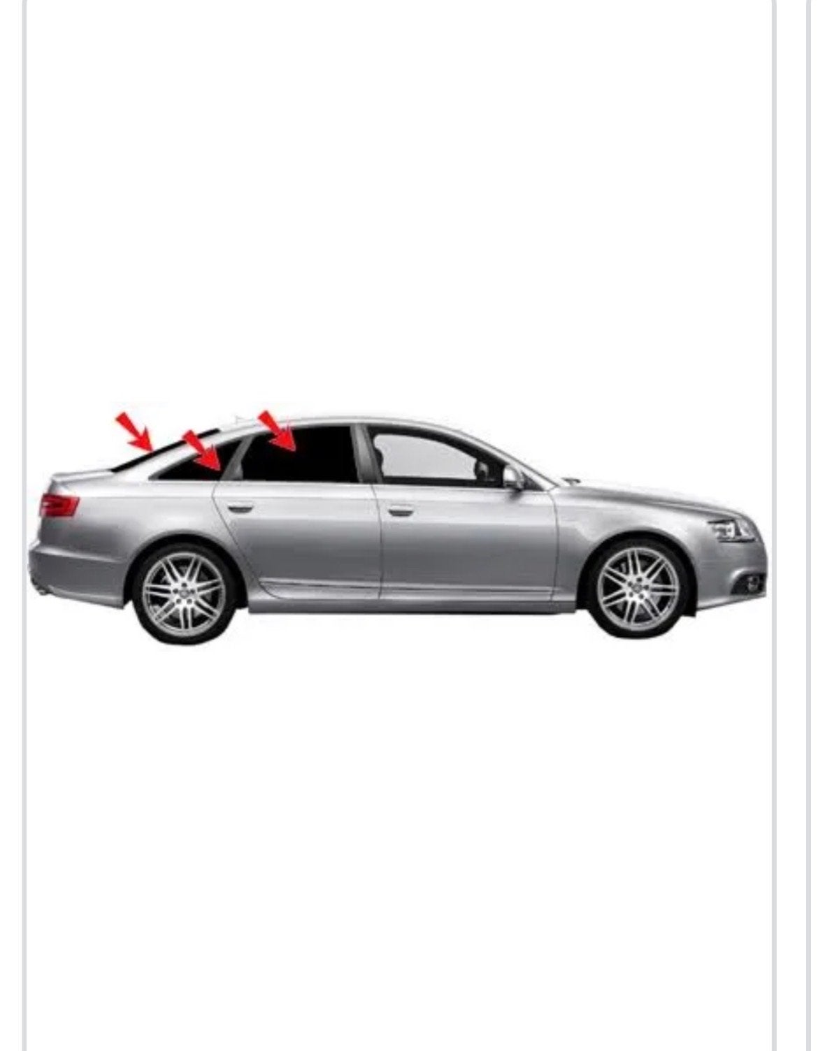 Sonny Boy Car Shades Audi A6 Sedan (C7) 2011-2018 - 5-delig, Ophalen, Zo goed als nieuw