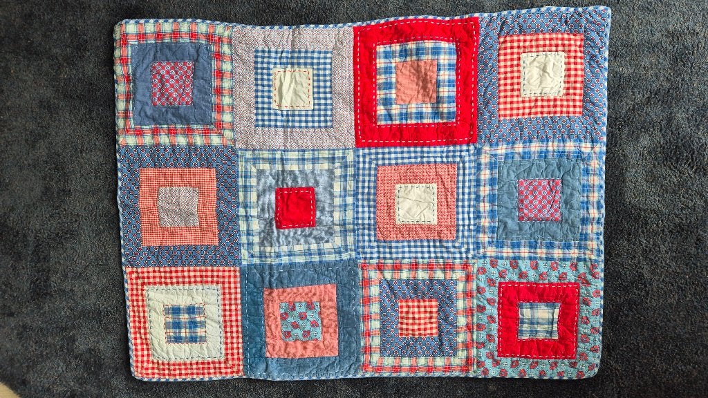 Room Seven gewatteerd baby dekentje / speelkleed 90 x 115 cm, Ophalen of Verzenden, Zo goed als nieuw