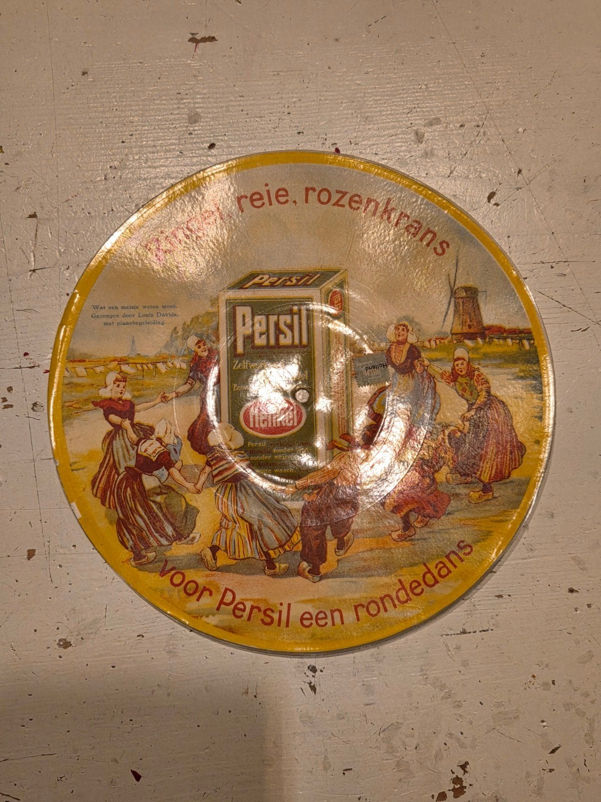 Persil 10 -inch flexi-disc / kartonnen picture disc (78 RPM), Verzenden