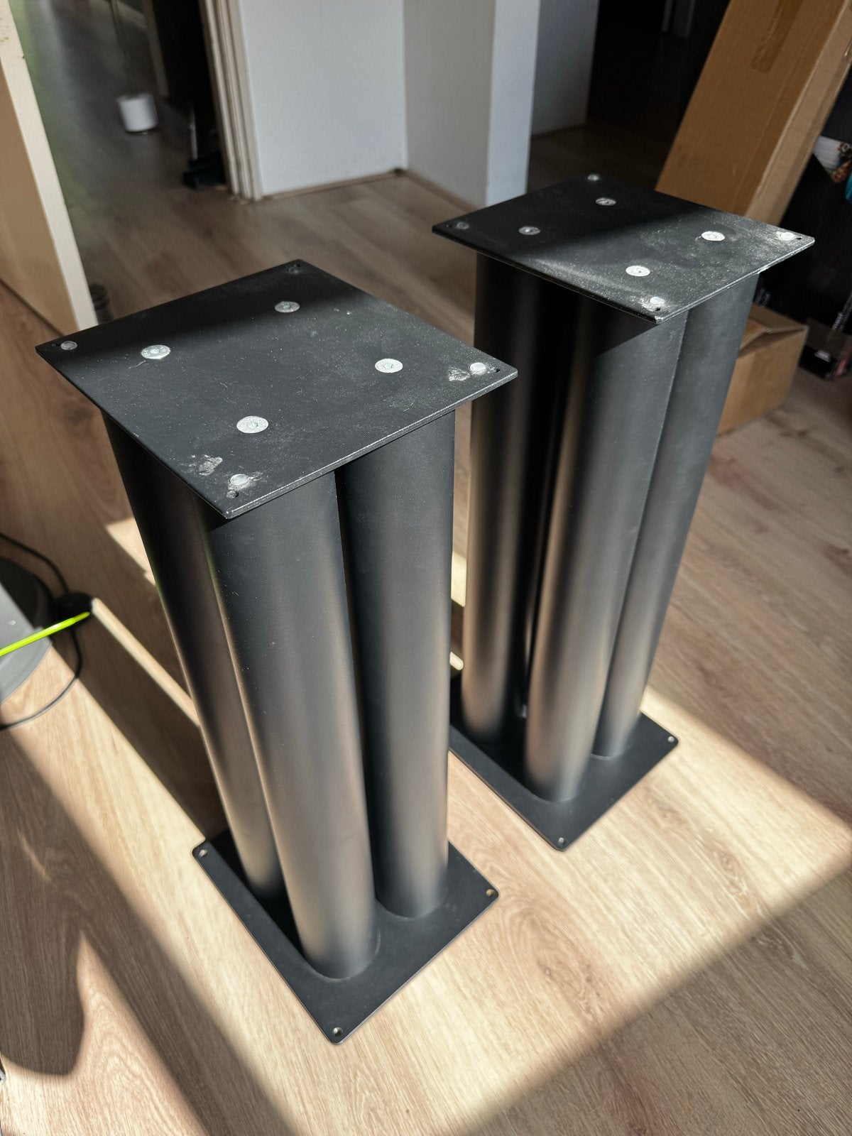 Custom Design RS 204 - Zware luidspreker stands, Ophalen, Gebruikt, Boekenplank luidspreker, Overige merken