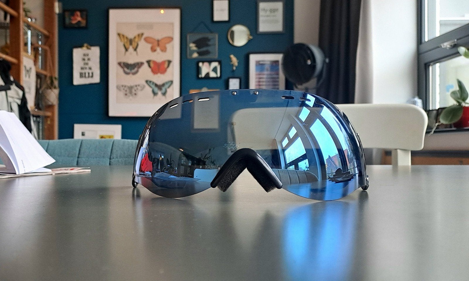 Casco SPEEDmask Ocean vizier, Overige maten, Ophalen of Verzenden, Zo goed als nieuw, Casco
