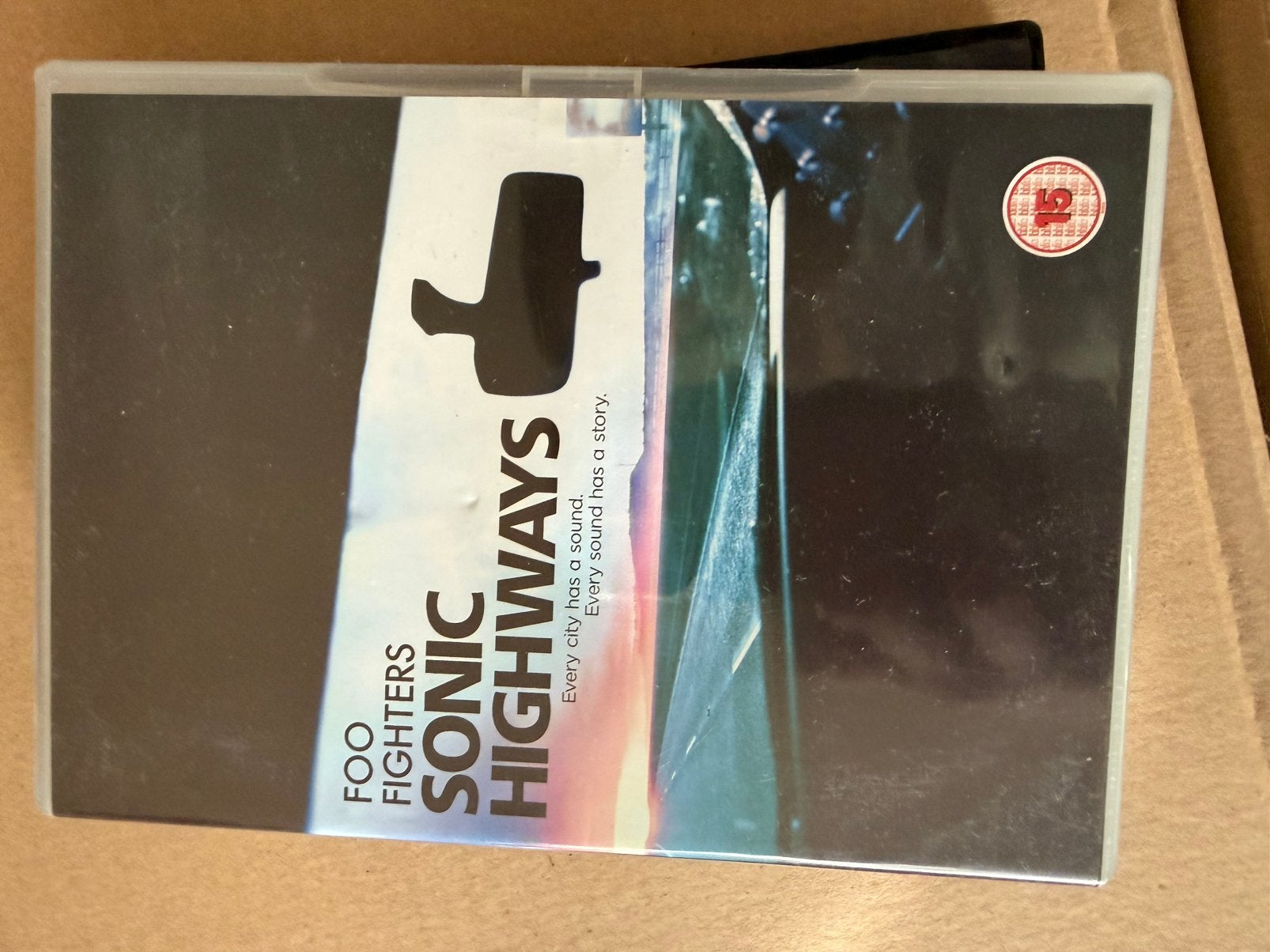 4 dvd box foo fighters sonic highways, Ophalen of Verzenden, Zo goed als nieuw