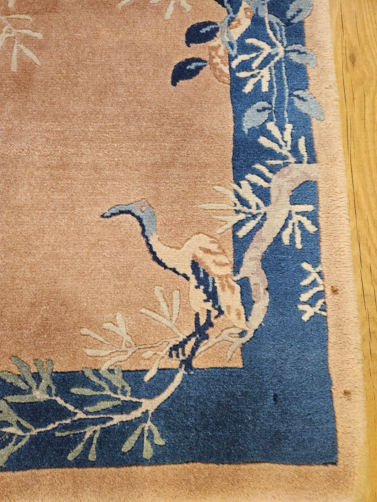 handgeknoopt oosters tapijt china 95x62, Huis en Inrichting, Stoffering | Tapijten en Kleden, Info@SlatsAntiek.nl, 50 tot 100 cm