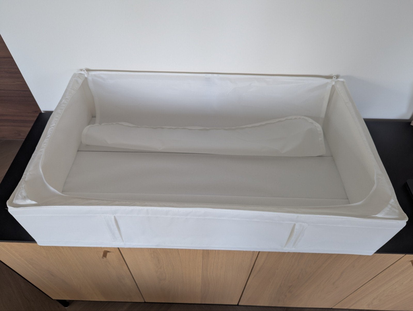 IKEA SKUBB Opbergtas 90x53x19cm - Ideaal voor kleding en bed, Ophalen, Zo goed als nieuw, Modern, Wit