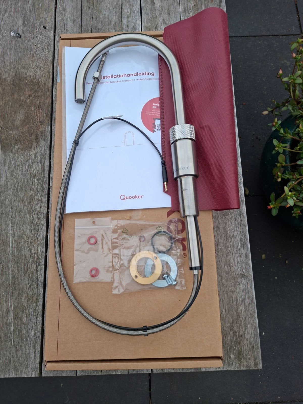 Quooker Nordic Round RVS nieuw, Ophalen of Verzenden, Nieuw, Rvs, Kraan