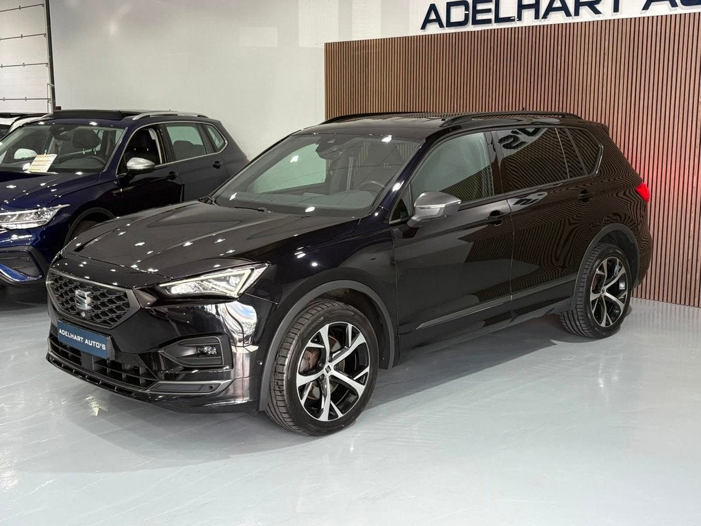 SEAT Tarraco 2.0 TSI 4drive FR 190 PK Business Intense Autom, Auto's, Seat, Automaat, Gebruikt, Zwart, 1984 cc