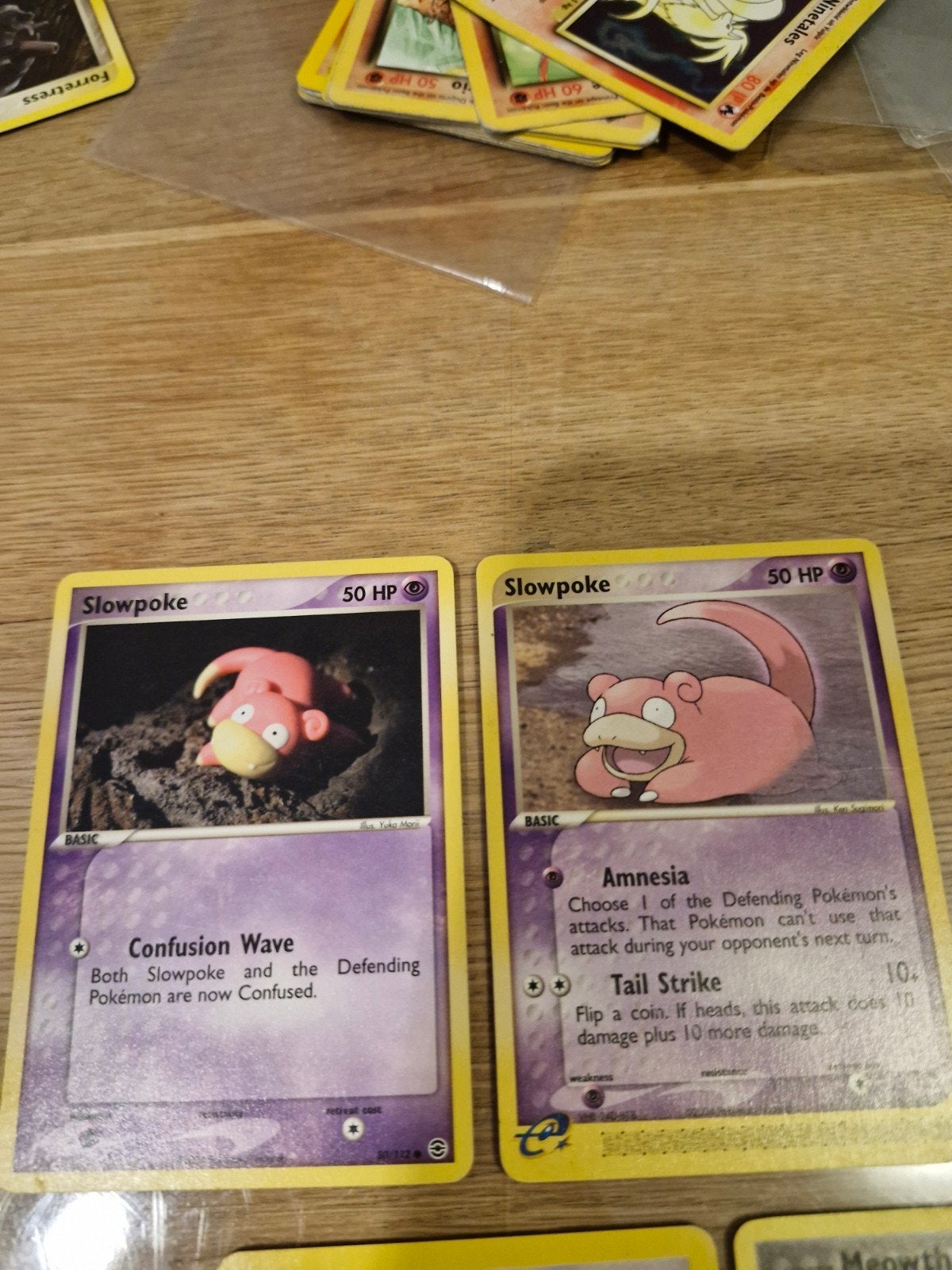 Pokémon Slowpoke Kaarten - Set van 2, Verzenden