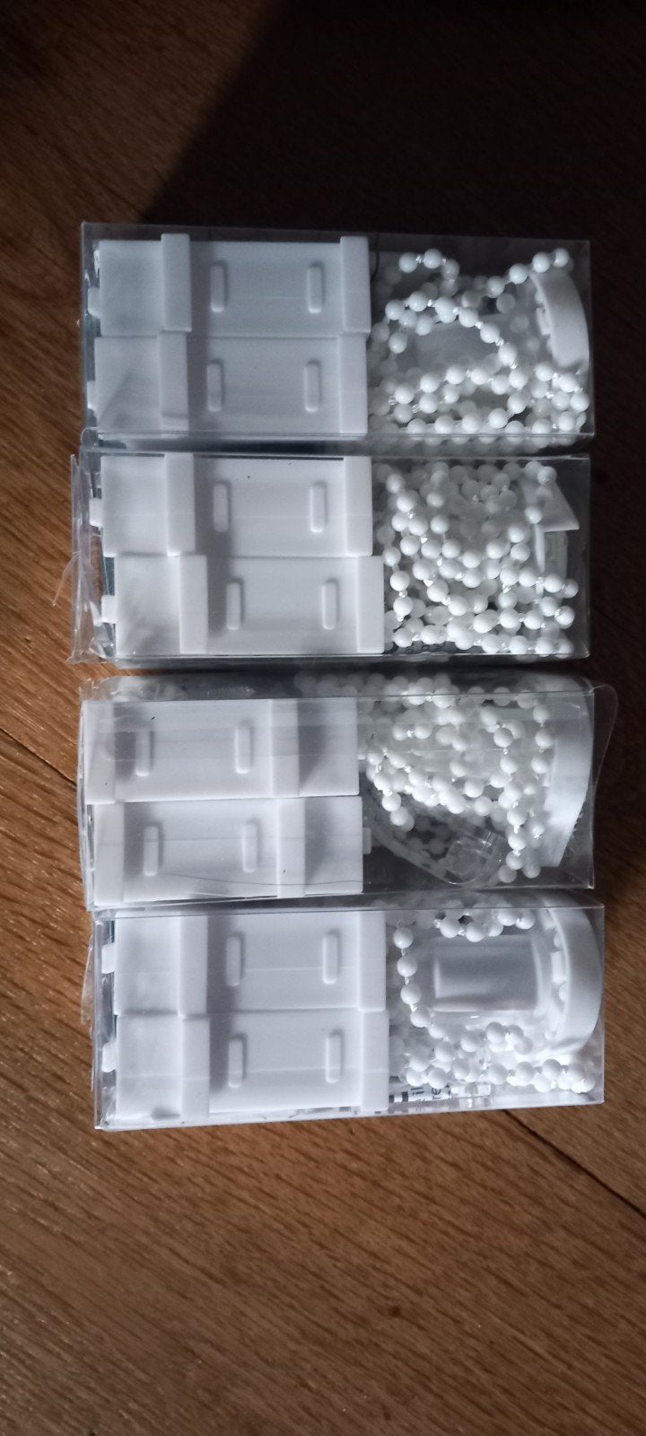 Nieuwe rolgordijn onderdelen, wit, 4 sets, Wit, Nieuw, Ophalen of Verzenden, Rolgordijn