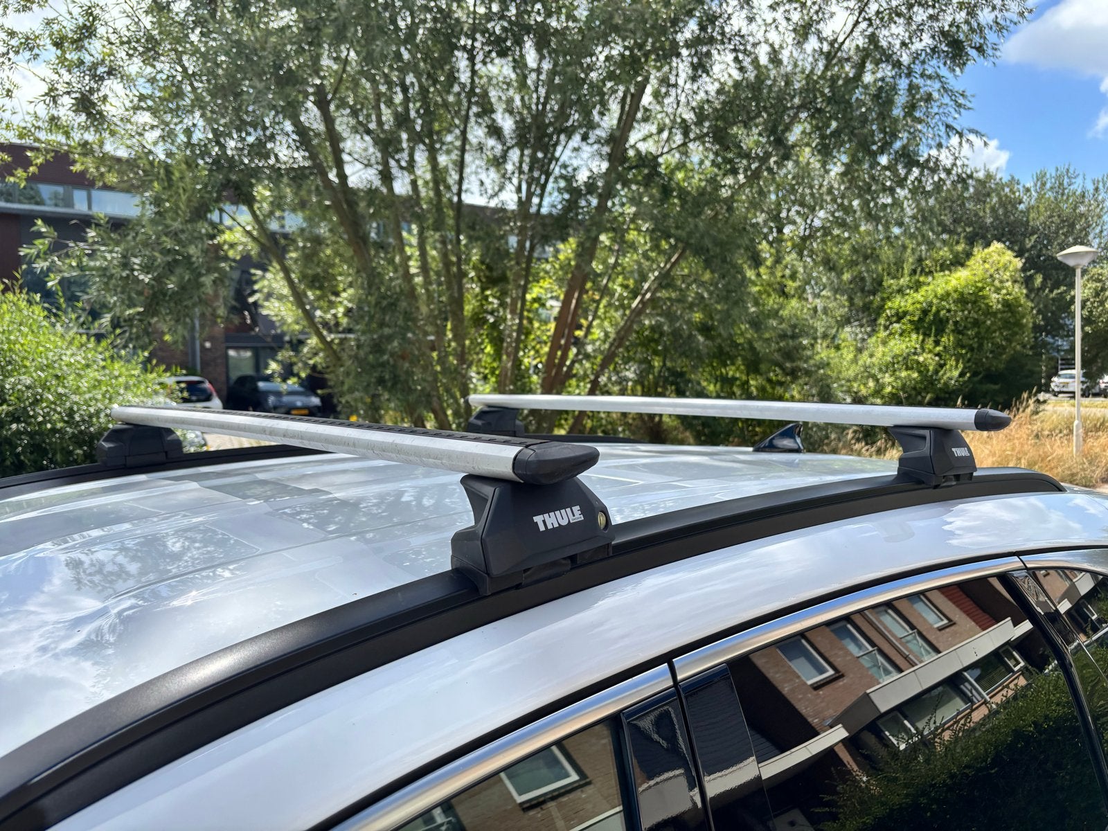 Thule WingBar Evo dakdragers (Hyundai Tucson), Auto diversen, Dakdragers, Ophalen, Gebruikt